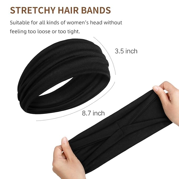 aktvshow wide 3-9-inch headband supports comfortable all-day wear