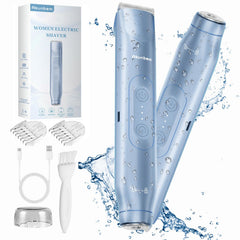 Akunbem bikini trimmer dual head front view for precise grooming
