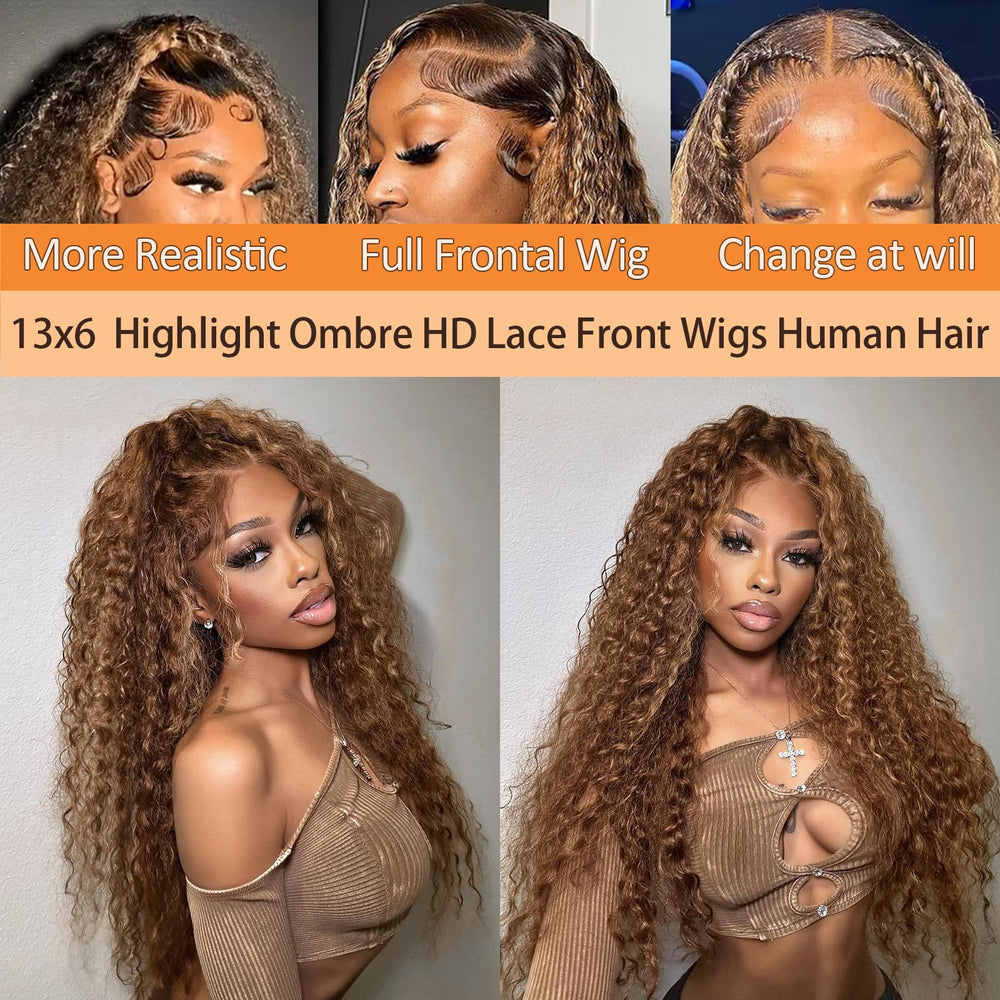 AKUZO 200% density deep wave image emphasizes full, luxurious volume
