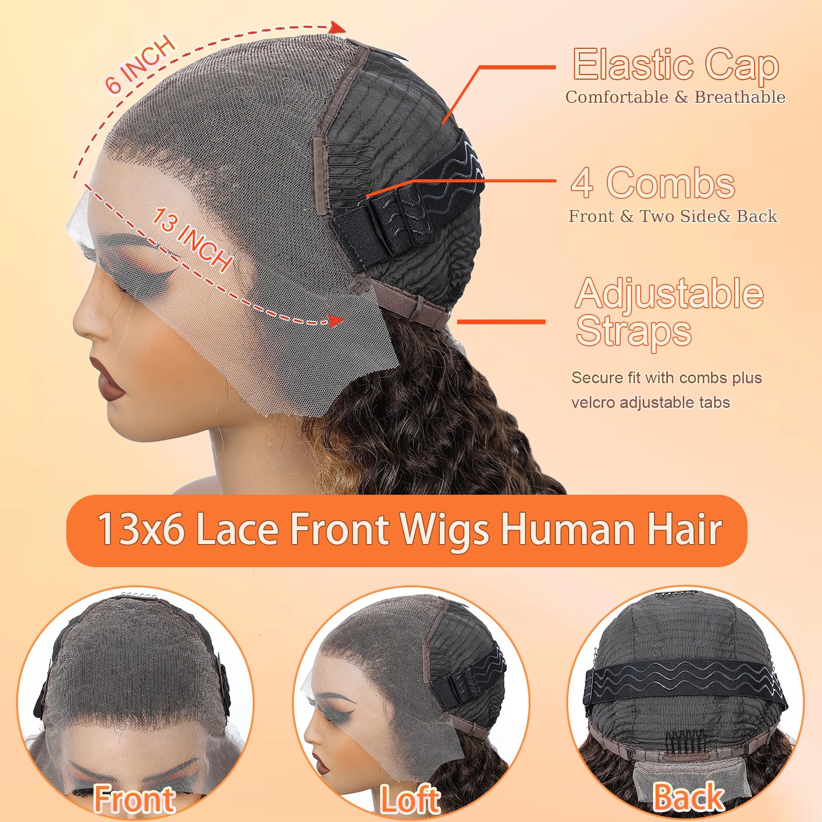 AKUZO pre-plucked natural hairline image for quick, natural-looking start