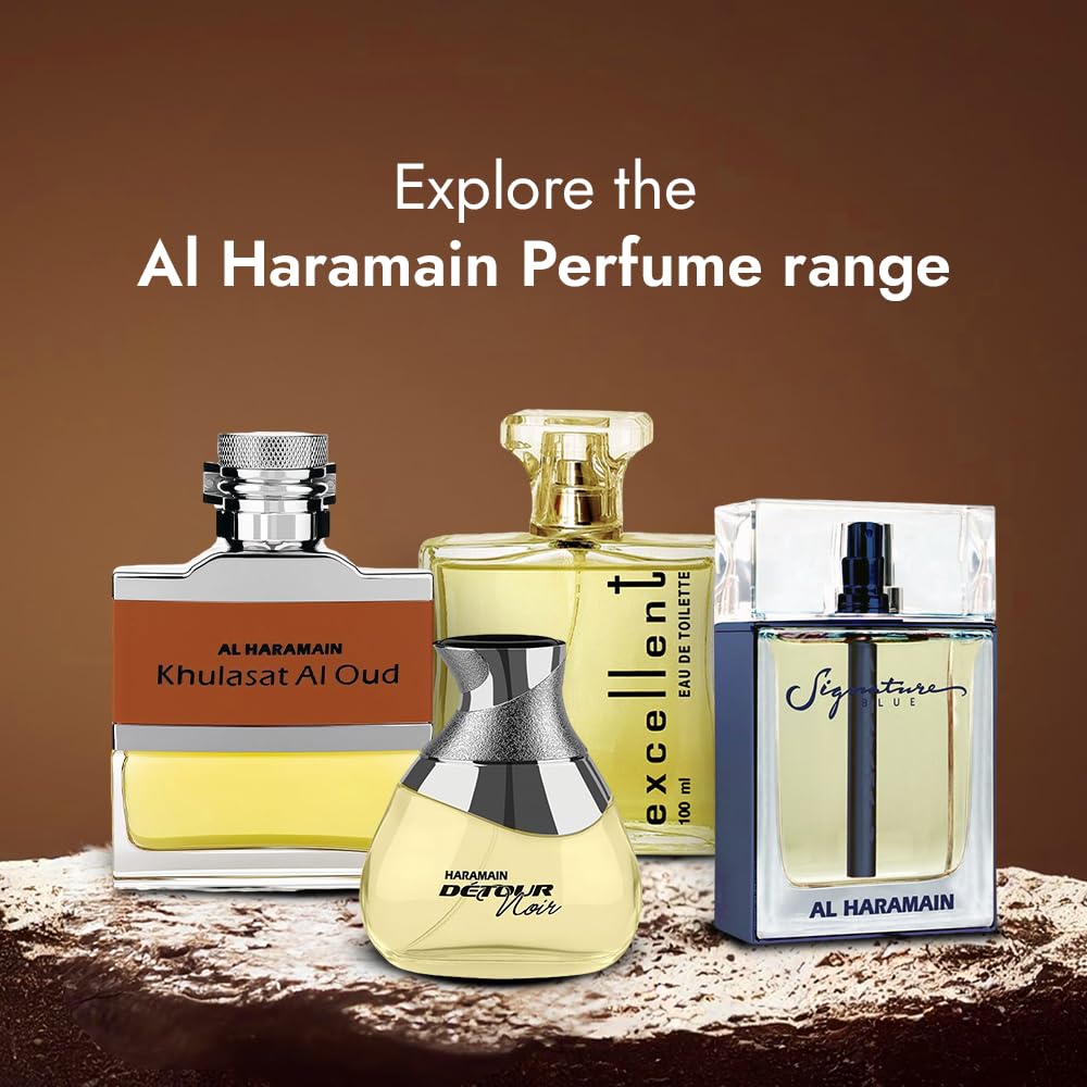 Al Haramain Amber Oud Gold Edition amber-woody base, cozy evenings.