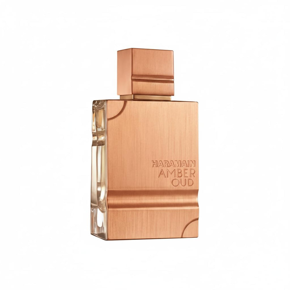 Al Haramain Amber Oud Gold Edition bottle front for unisex daily wear and lasting presence.