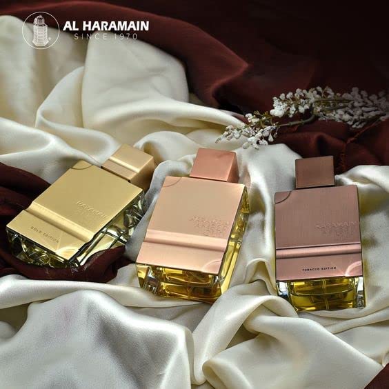 Cap detail showcases premium finish and secure spray experience for Al Haramain Amber Oud Gold Edition.