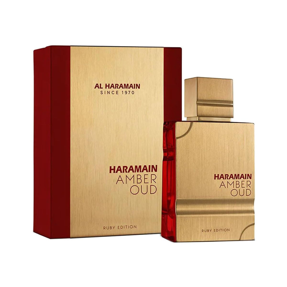 Top notes closeup of saffron and bitter almond in Al Haramain Amber Oud Ruby Edition
