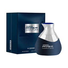 Al Haramain Detour Noir Exclusif bottle front view suitable for everyday unisex wear.