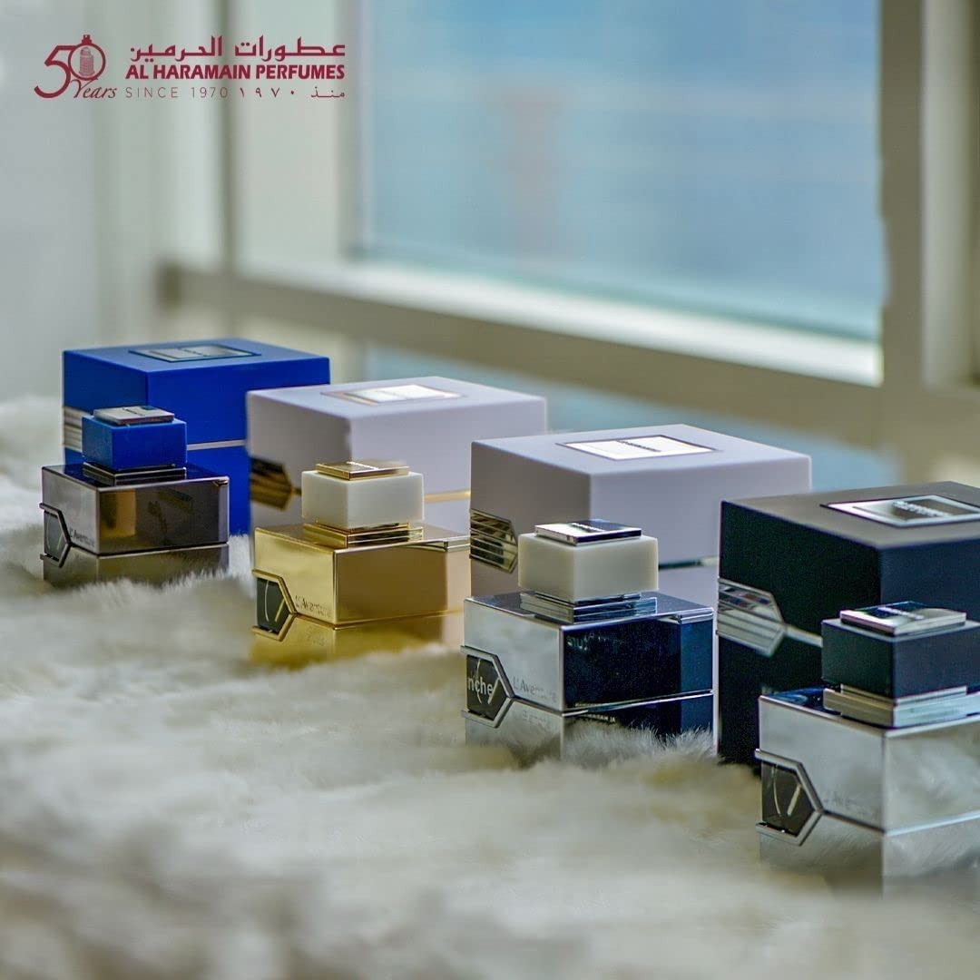 Al Haramain L'Aventure Femme EDP origin label notes United States craftsmanship.