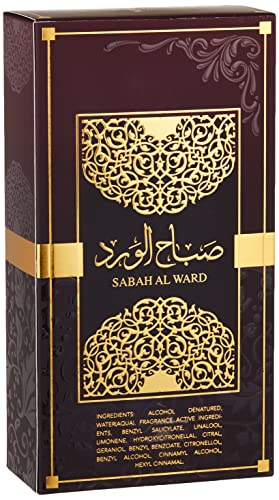 Al Wataniah Sabah Al Ward top-notes hint citrus-spice brightness.