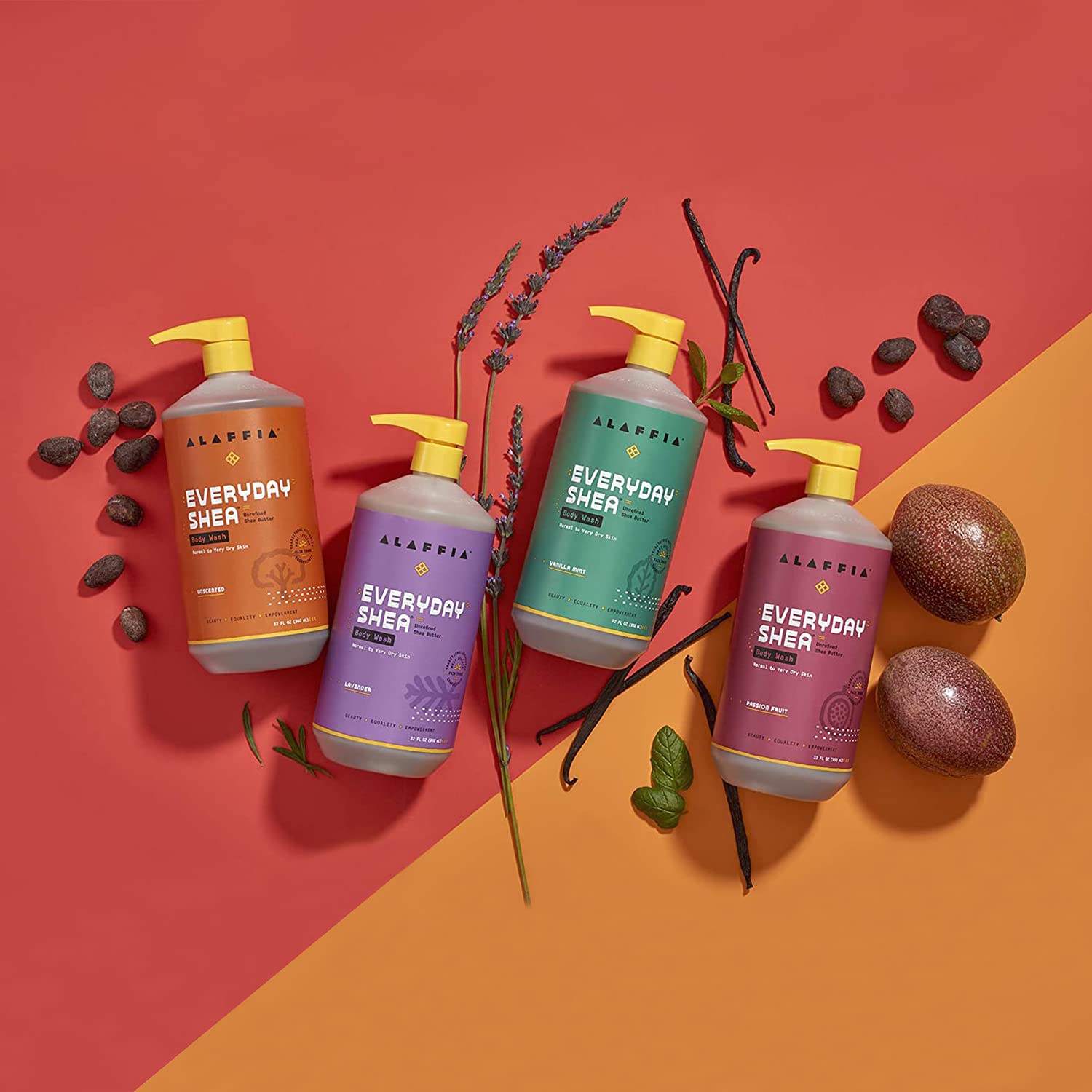 Alaffia EveryDay Shea Shampoo cruelty-free logo reflects ethical, responsible beauty choices.