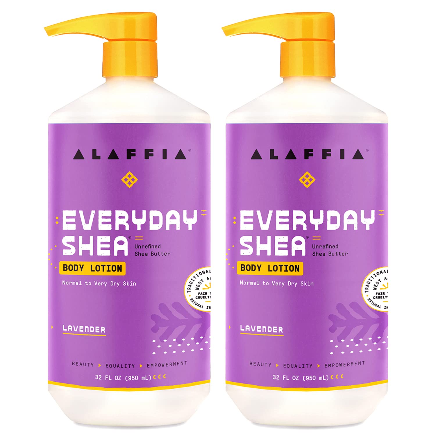 Alaffia Everyday Shea Body Lotion bottle ready for daily dry skin hydration