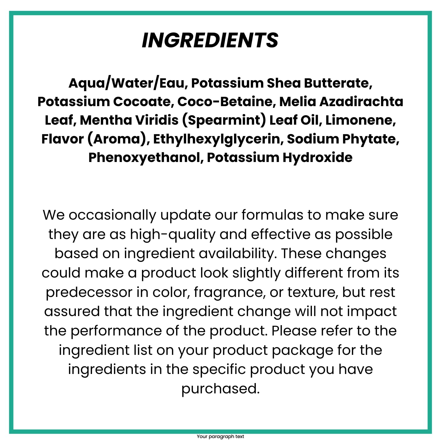 Alaffia Everyday Shea Body Wash uses fair-trade shea butter, neem, and coconut oil to nourish