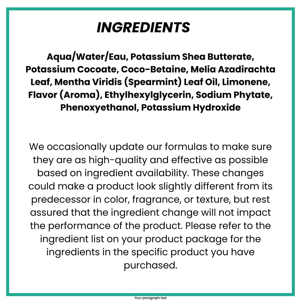 Alaffia Everyday Shea Body Wash uses fair-trade shea butter, neem, and coconut oil to nourish