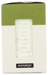 Alaffia Peppermint Good Soap in hand demonstrates a refreshing cleanse ritual.