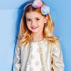 AlamnoFu sparkly girls headbands complete outfits with secure fit for school and events.
