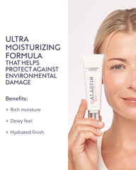 ALASTIN Ultra Nourishing Face Moisturizer swatch on skin shows smooth texture