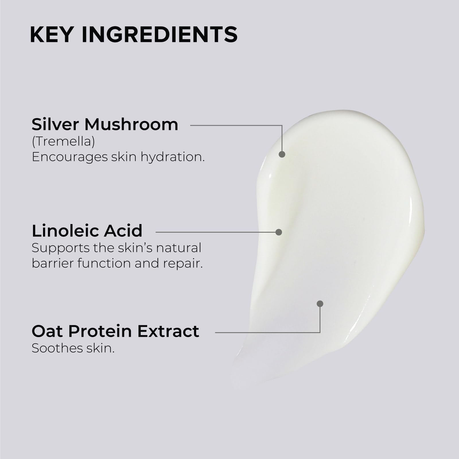 ALASTIN Ultra Calm Cleansing Cream: aplicación suave en la palma para uso diario