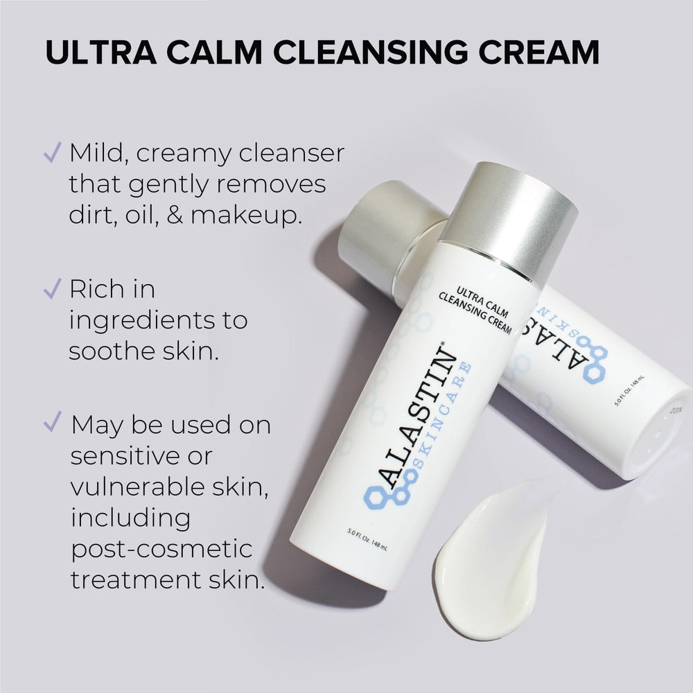 ALASTIN Ultra Calm Cleansing Cream: textura cremosa que limpia sin resecar