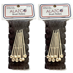 ALAZCO 16 mini hair rollers set for quick vintage curls on short hair