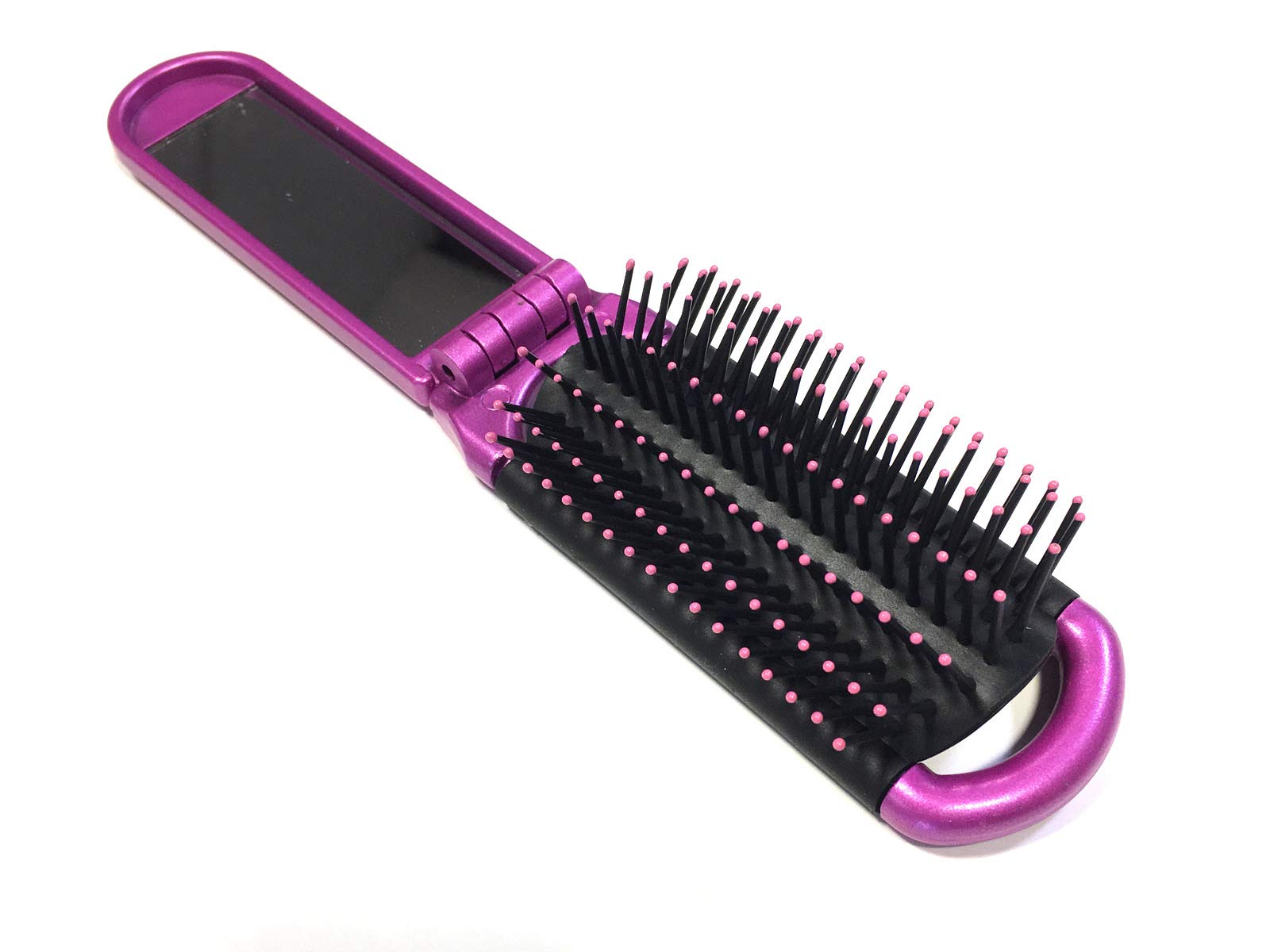 ALAZCO brush in gym bag for quick styling between workouts.