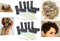 ALAZCO vintage-style mesh rollers for retro curl formation
