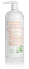 Alba Botanica Daily Moisturizing Lotion SPF 15 ingredients panel highlights aloe, green tea, chamomile for soothing skin