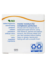 Alba Botanica jojoba, sweet almond, and kukui oils are shown for nourishing hydration.
