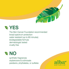 Alba Botanica Kids Sunscreen Spray with aloe vera safflower and avocado oils