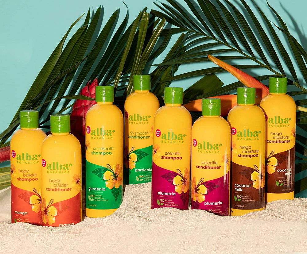 Alba Botanica More Moisture Coconut Milk conditioner leaves hair softer and more manageable.