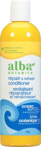 Alba Botanica Ocean Surf bottle with pump for easy daily conditioning