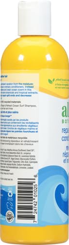 Sea salts accent ocean-inspired nourishment beside Alba Botanica Ocean Surf