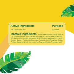 Alba Botanica mineral sunscreen texture on skin shows sheer, non-greasy finish.