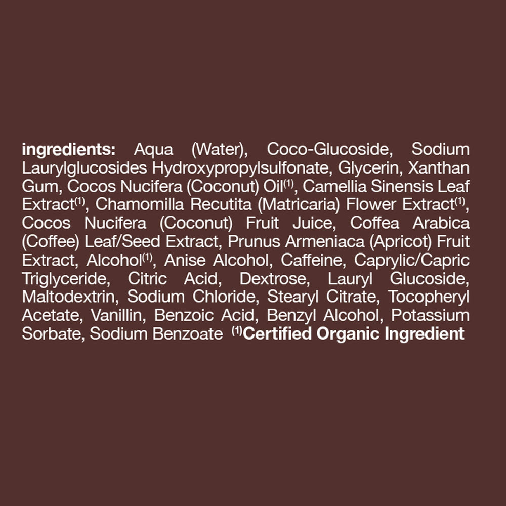 Alba Botanica vegetarian formula highlights clean, hypo-allergenic cleansing without harsh additives.