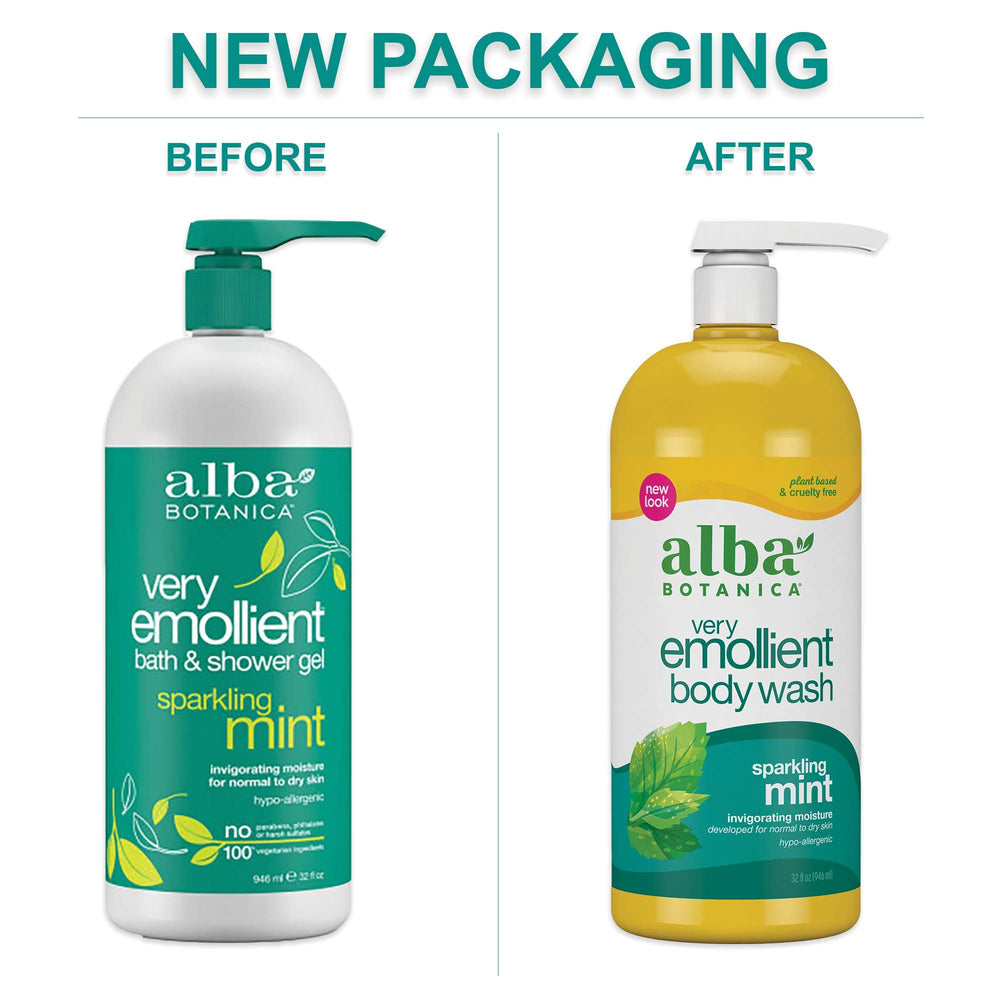 Alba Botanica vegetarian formula without parabens and sulfates offers gentle cleansing.