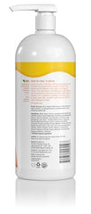 Alba Botanica Very Emollient Island Citrus bottle label closeup highlighting plant-based ingredients and natural fragrances.