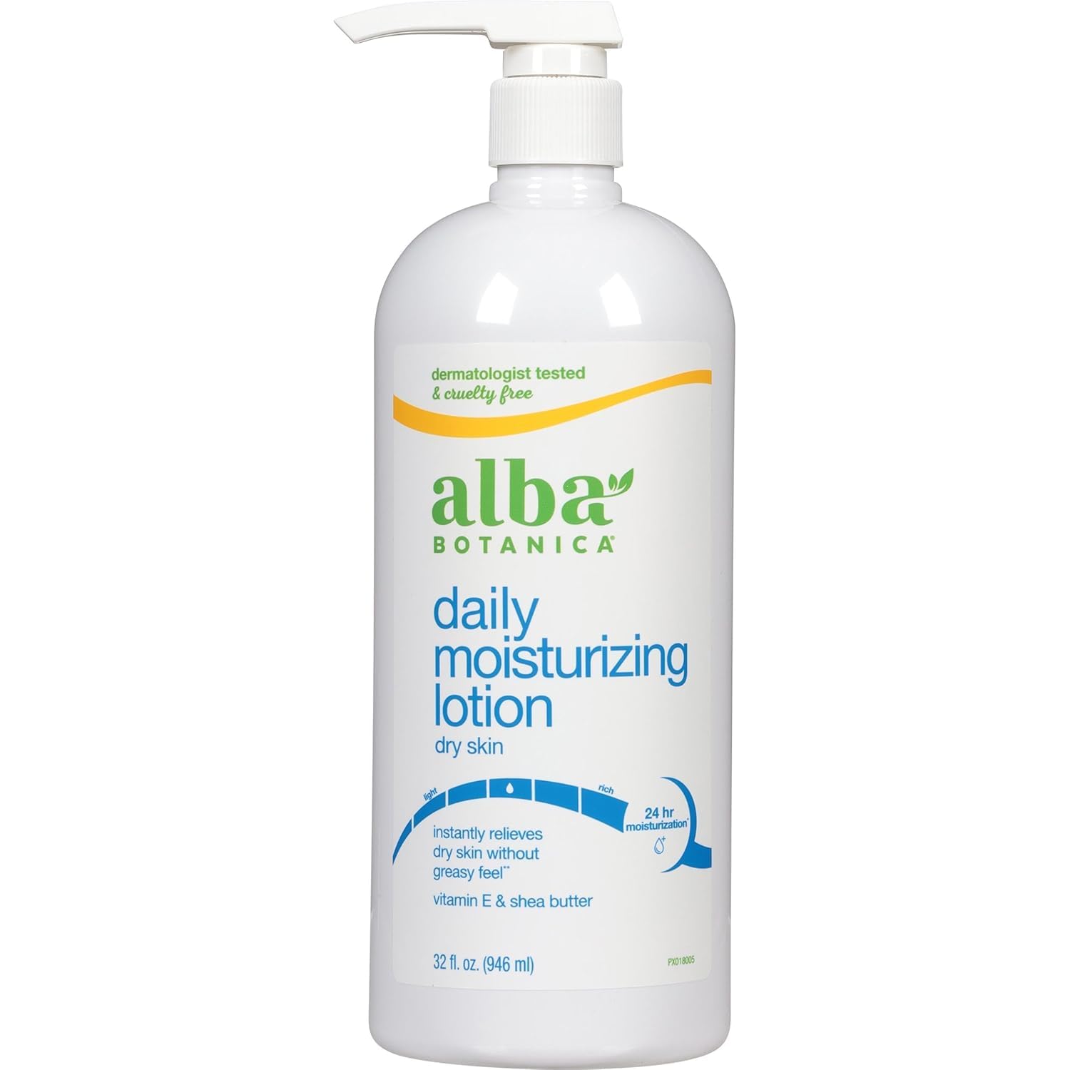 Alba Botanica Very Emollient Maximum bottle delivering long-lasting hydration.