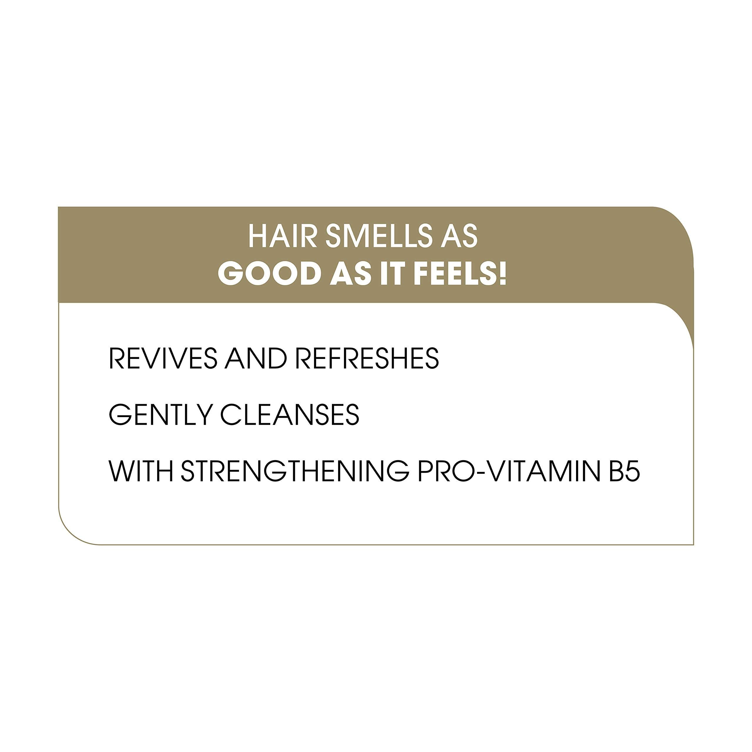 Alberto Balsam Juicy Green Apple shampoo wet-hair-detail reveals fresh, invigorating scent during rinse.