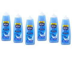 Alberto VO5 2-in-1 bottle shows moisturizing formula for smoother, shinier hair.