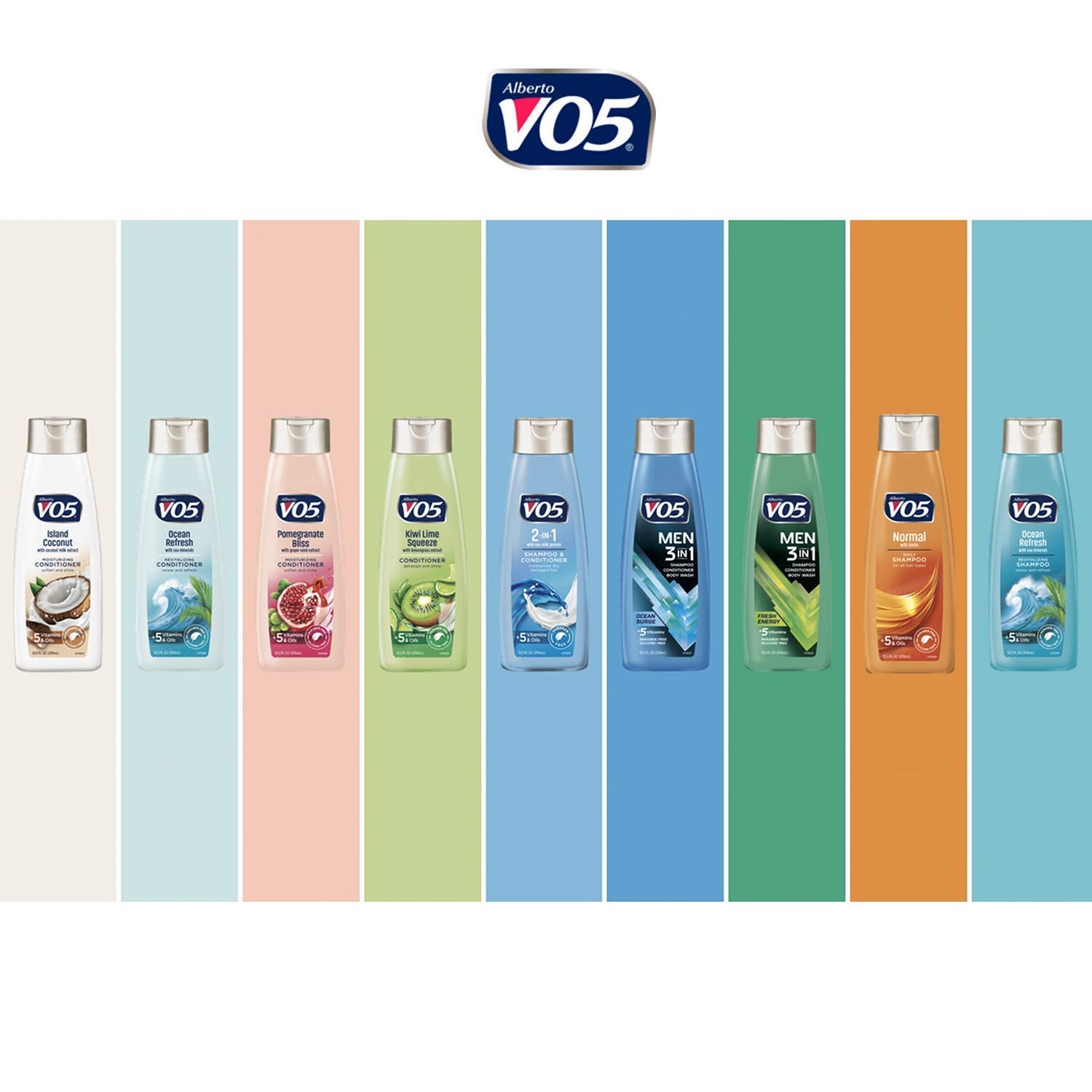 Alberto VO5 heritage power of five for lightweight moisture and shine