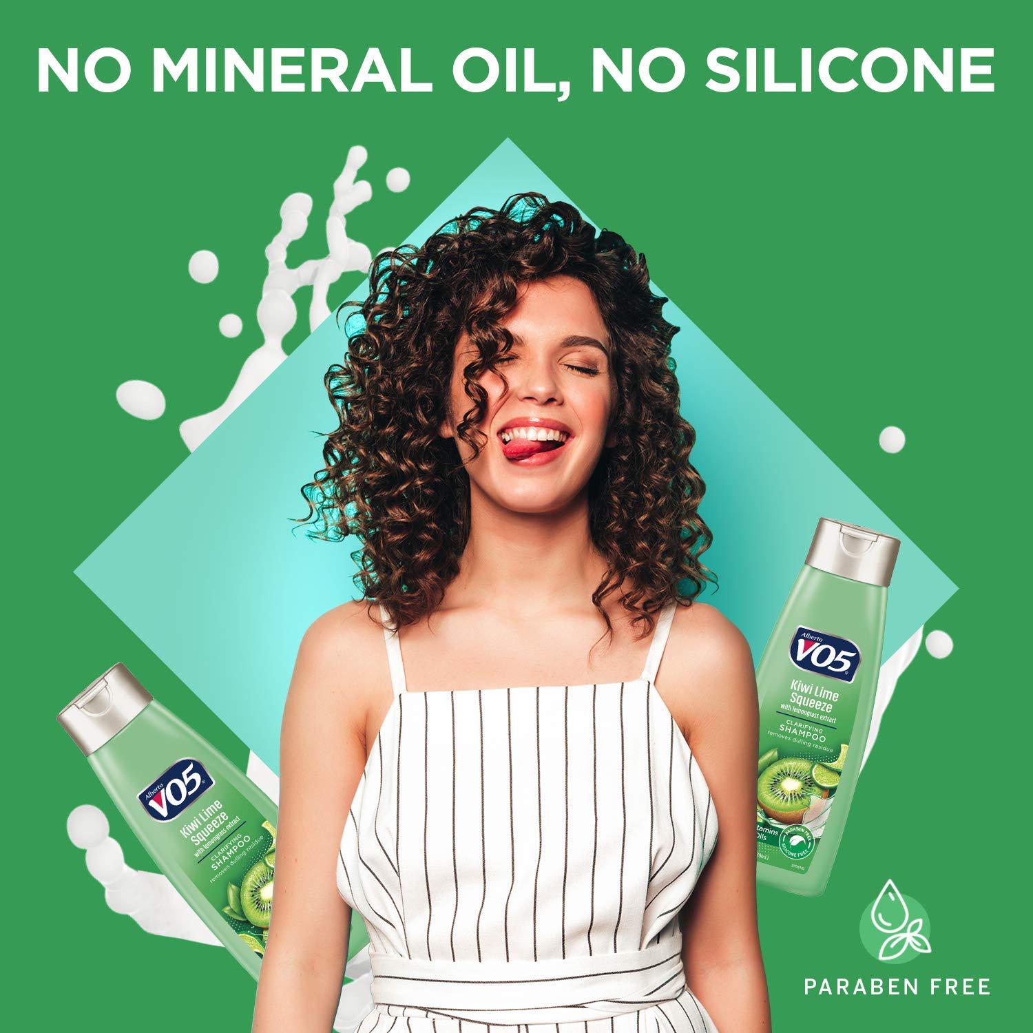 Alberto VO5 Kiwi Lime fragrance leaves hair smelling fresh