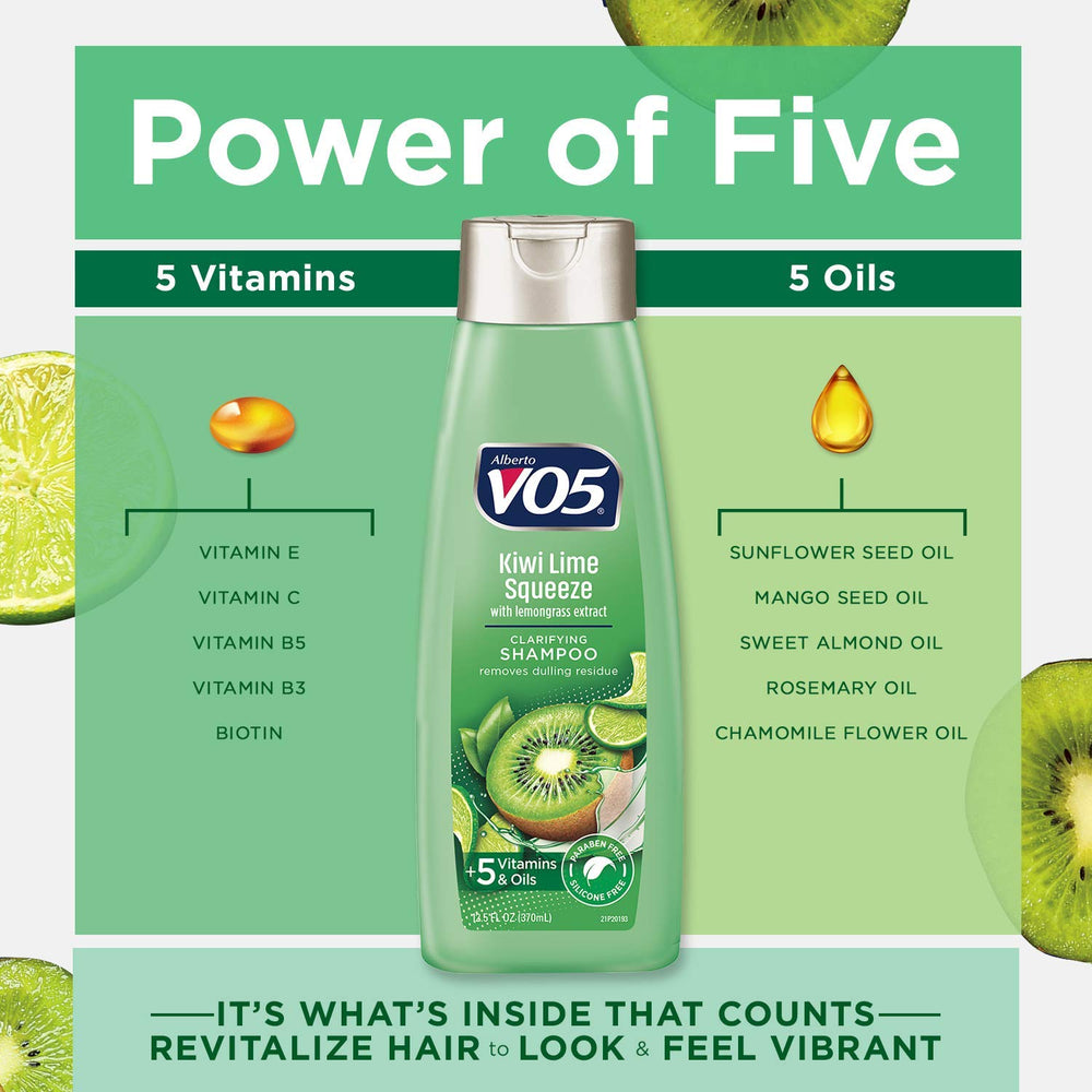 Alberto VO5 power of five vitamins and oils nourish hair