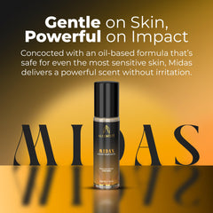 Alcemiste concentrated cologne rollerball applicator enables discreet, mess-free touch-ups.