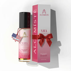 ALCEMÍSTÉ concentrated pheromones perfume rollerball for on-the-go scent touch-ups.