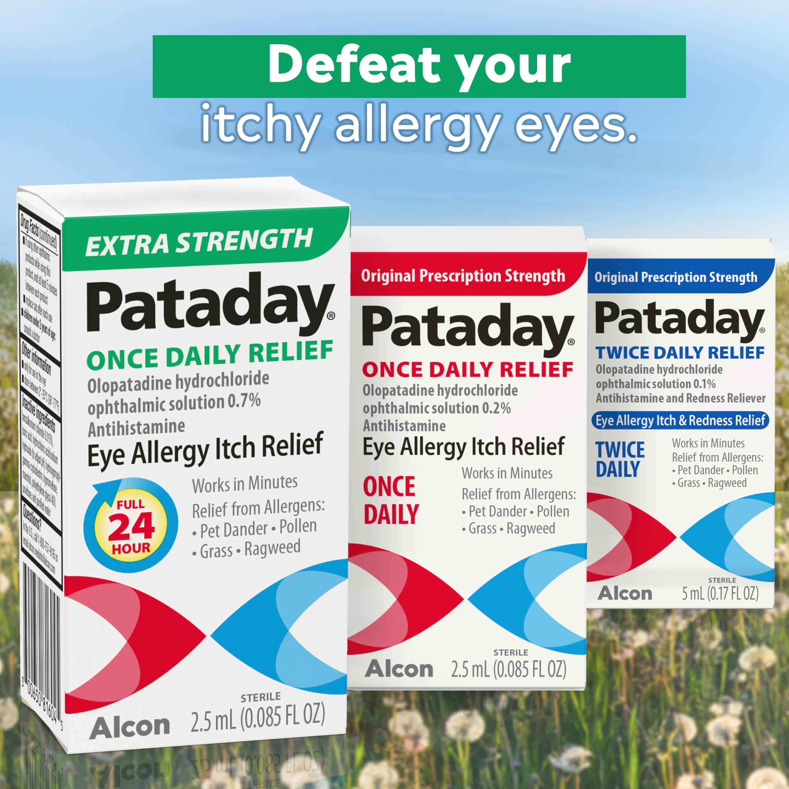 Pataday-2-5ml-pack image communicates bottle size.