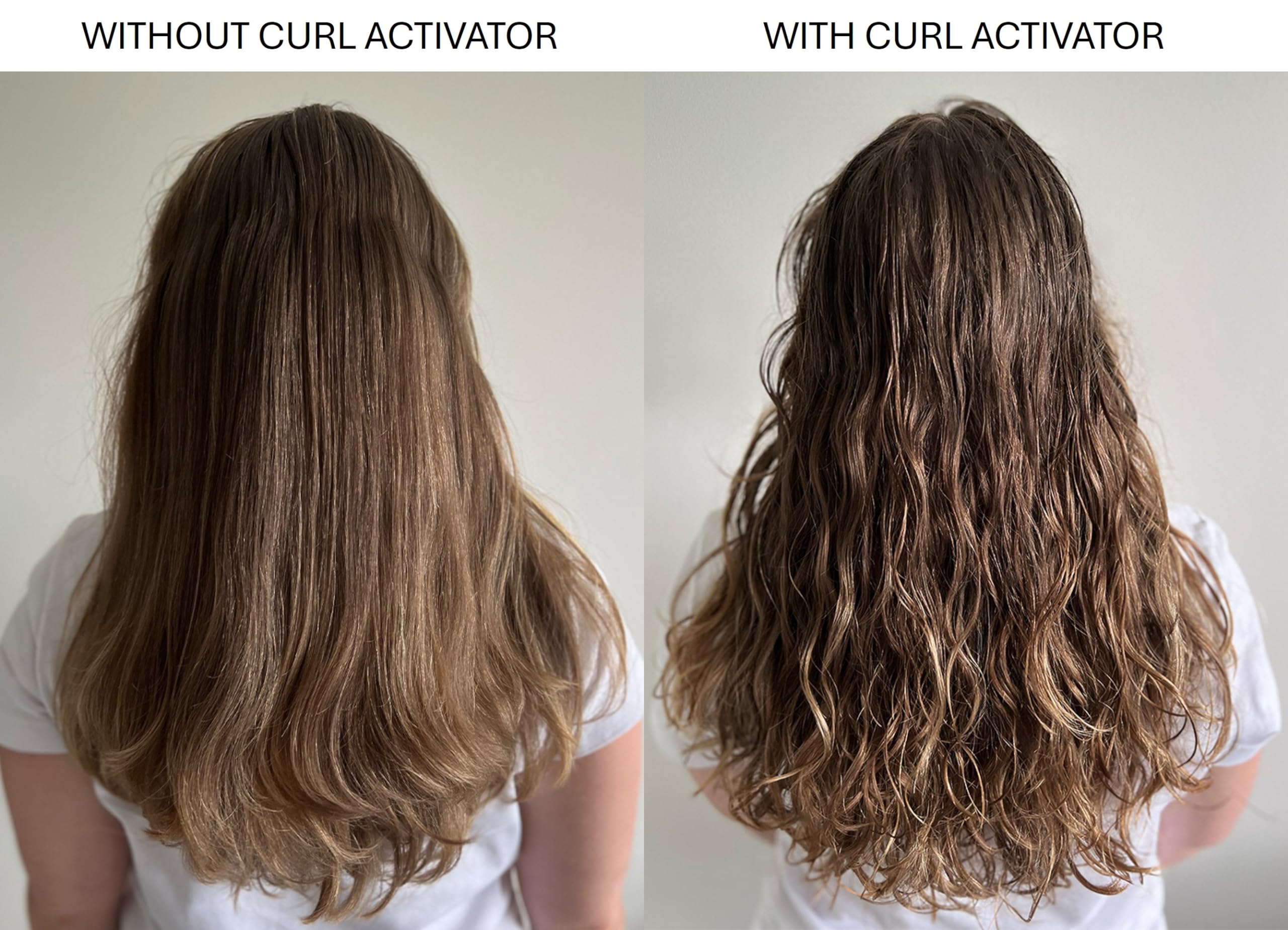 Alcôve Curl Activator in humidity demonstrates weatherproof styling.
