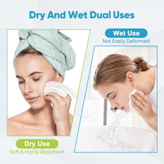 AIDEA AlDEA face towels travel-compact case ideal for on-the-go cleansing.