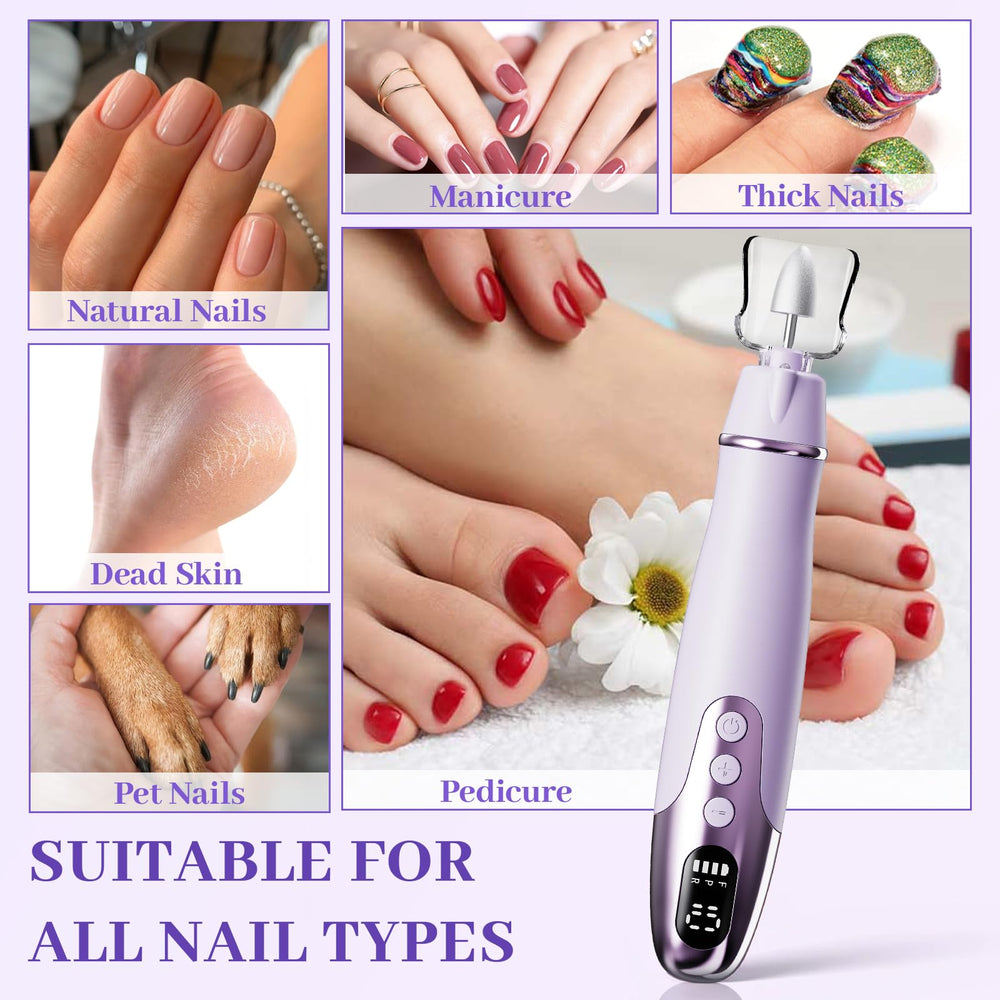 Aleanu salon-quality mani-pedi at home with this versatile tool.