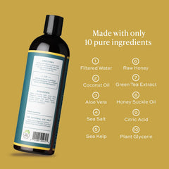 Aleavia Body Cleanse foamy lather demonstrates rich texture ideal for moisturizing daily showers.