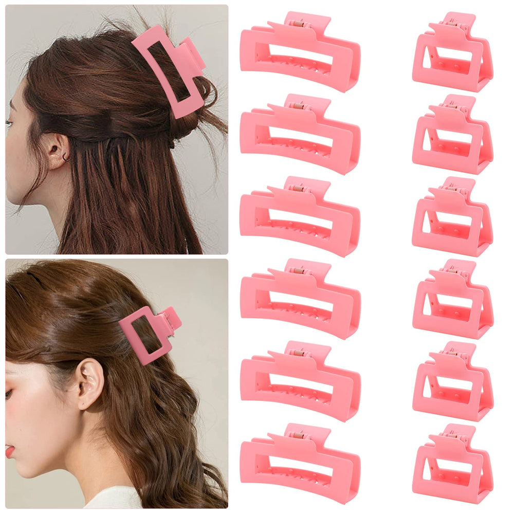 Alemaky everyday styling ideas with pink clips for quick neat looks.