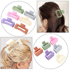 Alemaky non-slip matte finish rectangle clip prevents slipping