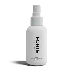 Alex Costa Forte Series thickening spray during blow-dry action for volume