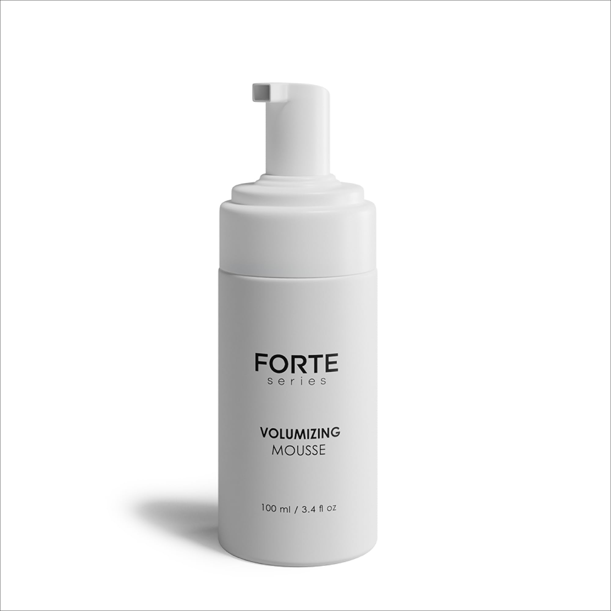 Alex Costa Forte Series volumizing mousse applied for lasting style and movement.